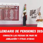 Calendario de pensiones 2026: consulta las fechas de pago de jubilación y otras ayudas
