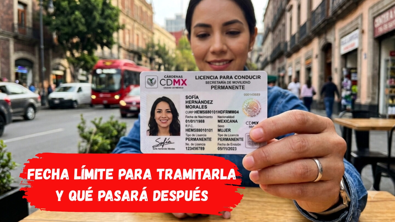 Licencia Permanente en CDMX: Fecha Límite para Tramitarla y Qué Pasará Después