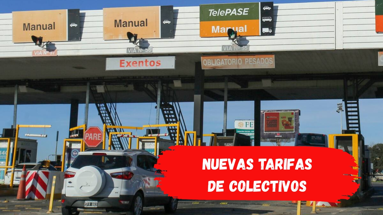 Nuevas tarifas de colectivos: precios desde septiembre de 2026