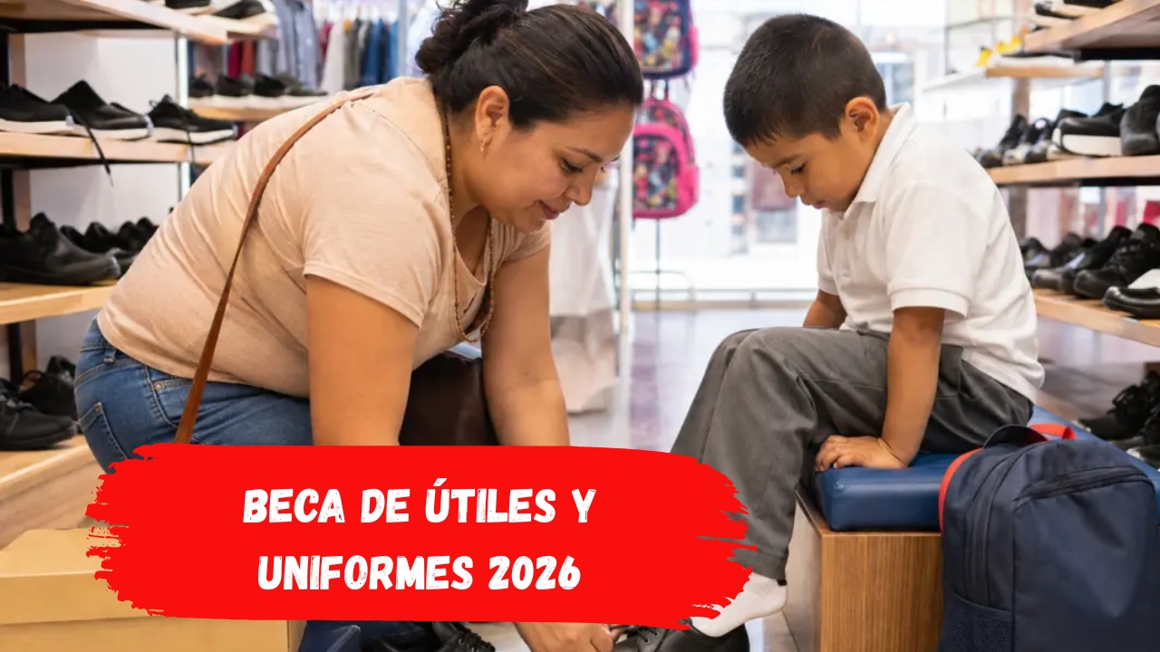 Beca de Útiles y Uniformes 2026: ¿Quiénes Reciben el Pago en Agosto?
