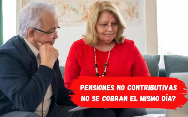 ¿Por qué el IMV y las pensiones no contributivas no se cobran el mismo día?