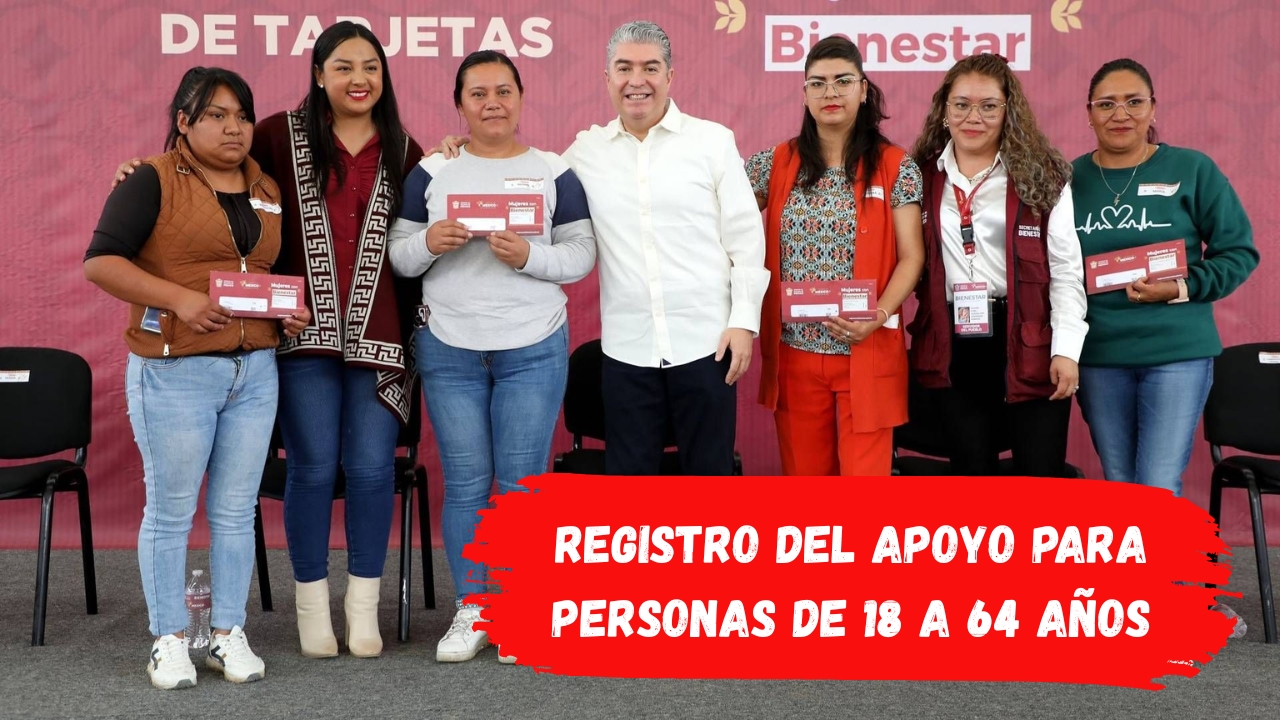 Registro del Apoyo para Personas de 18 a 64 Años: Fecha de Apertura en Agosto 2026
