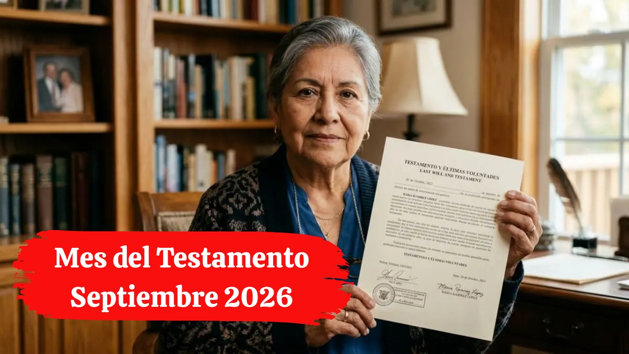 Mes del Testamento Septiembre 2026: Costos por Estado en México