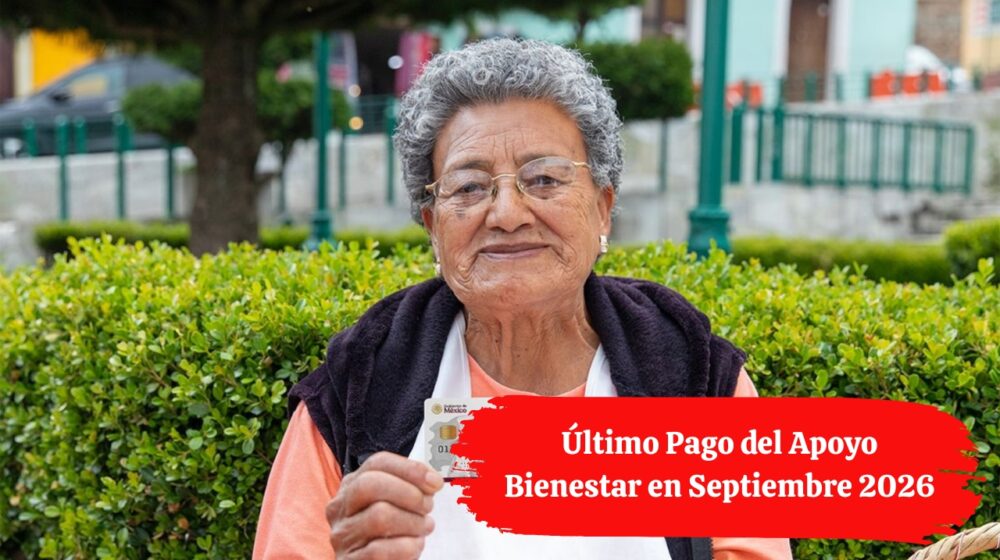 Último Pago del Apoyo Bienestar en Septiembre 2026: Fechas y Beneficiarios
