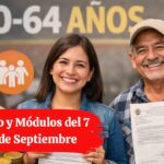 Apoyo Bienestar de 30 a 64 Años: Registro y Módulos del 7 al 12 de Septiembre