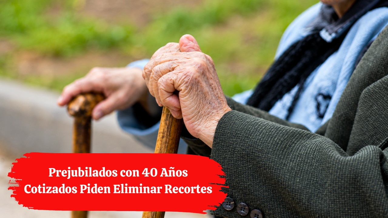 Pensiones en España: Prejubilados con 40 Años Cotizados Piden Eliminar Recortes