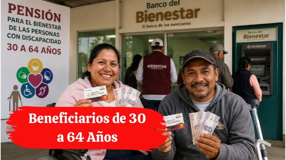 Nuevo Apoyo Bienestar 2027: Beneficiarios de 30 a 64 Años