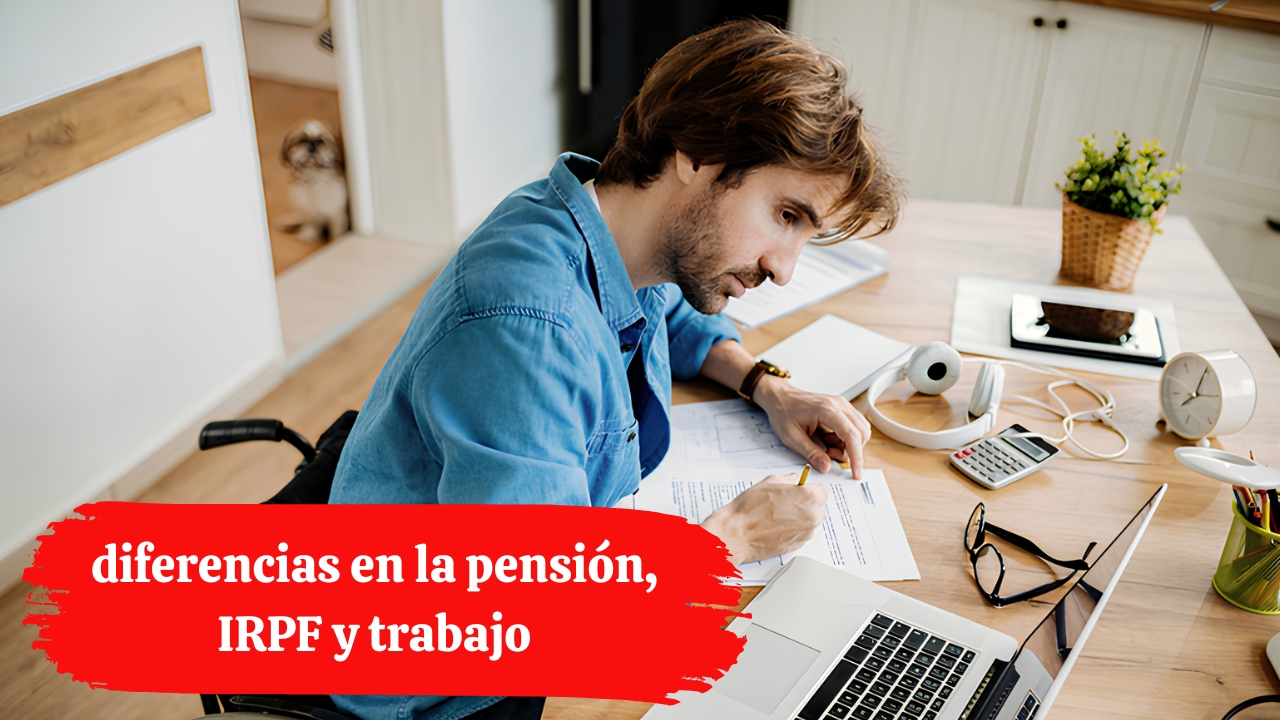 Incapacidad permanente total o absoluta: diferencias en la pensión, IRPF y trabajo
