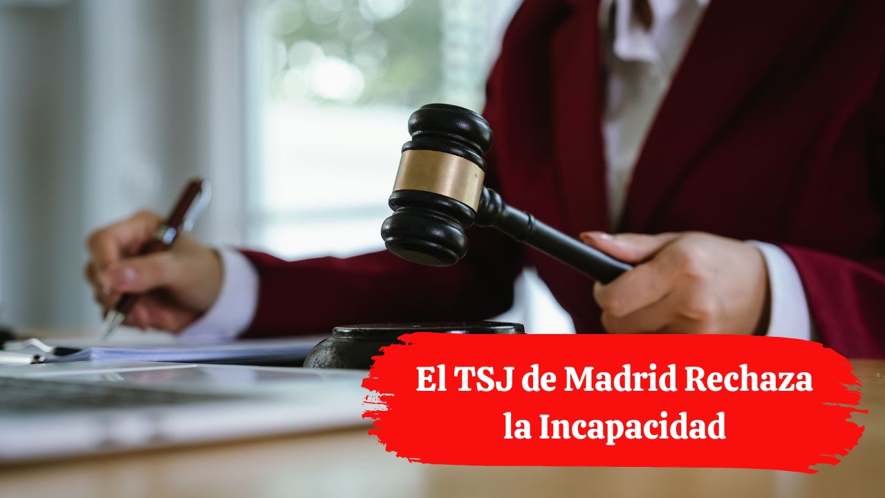 Pérdida Visual Tras Dos Años de Lucha: El TSJ de Madrid Rechaza la Incapacidad