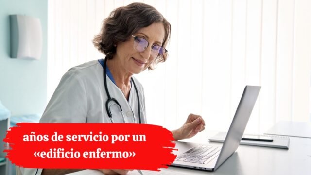Una funcionaria logra la jubilación extraordinaria tras 31 años de servicio por un «edificio enfermo»
