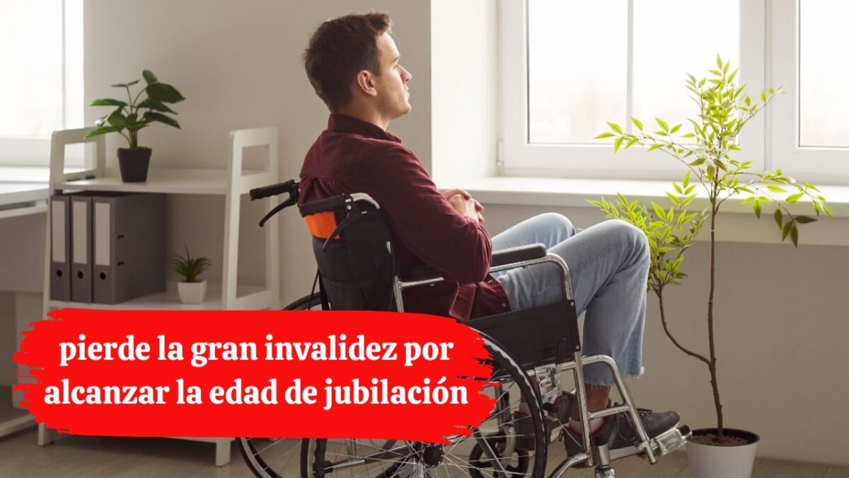 Tener 70 años y paraplejia: pierde la gran invalidez por alcanzar la edad de jubilación