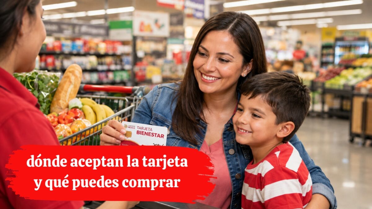 Mi Beca para Empezar: dónde aceptan la tarjeta y qué puedes comprar