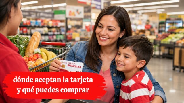 Mi Beca para Empezar: dónde aceptan la tarjeta y qué puedes comprar