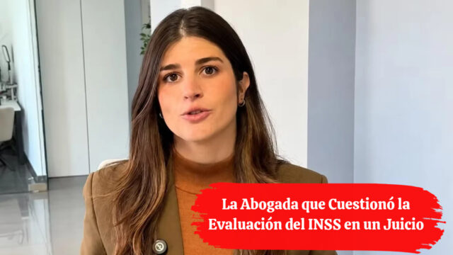 Incapacidad Permanente: La Abogada que Cuestionó la Evaluación del INSS en un Juicio