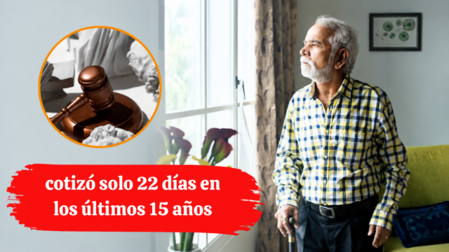 El Supremo rechaza la pensión de jubilación: cotizó solo 22 días en los últimos 15 años