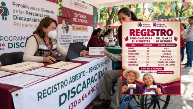Apoyo Bienestar para Personas de 30 a 64 Años: Reabren el Registro del 19 al 24 de Octubre; Consulta Apellidos y Módulos
